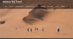Desktop Screenshot of moroccokeytravel.com