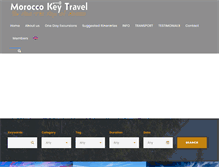 Tablet Screenshot of moroccokeytravel.com